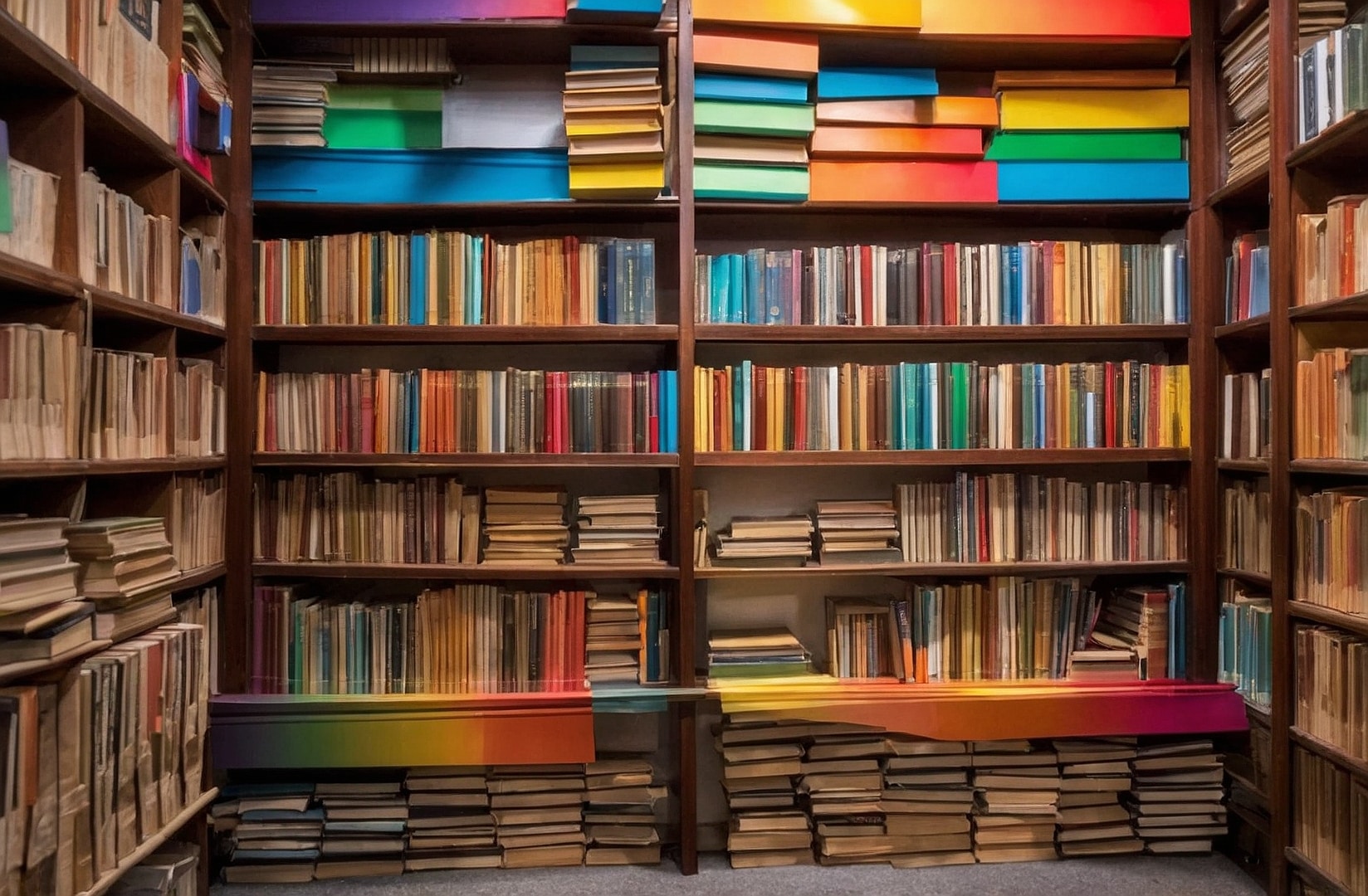 Espacio acogedor para amantes del papel.